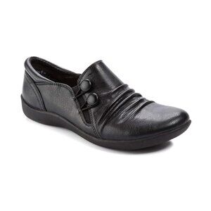 Beartraps Naydia Black Walking Loafers Women's Size 7.5 Bohemian Flats Casual